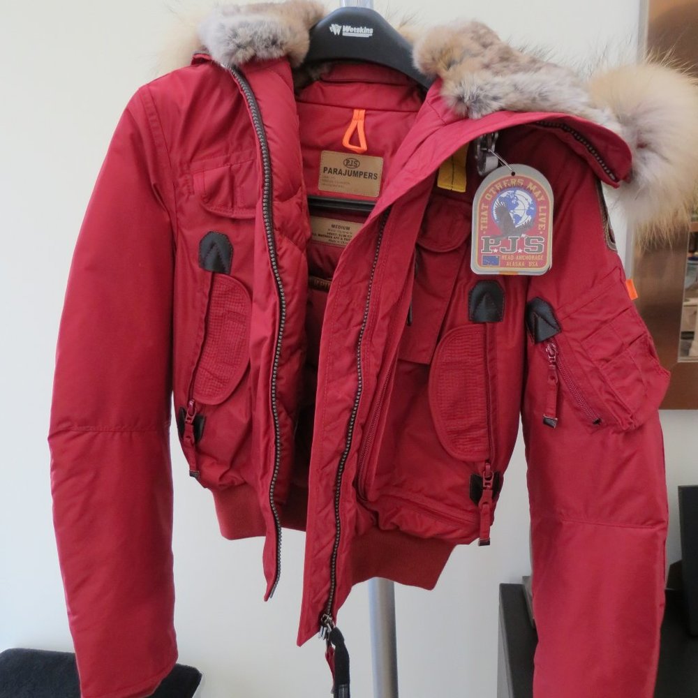 COPY - NWT Ladies Red Parajumpers Gobi Bomber Jacket